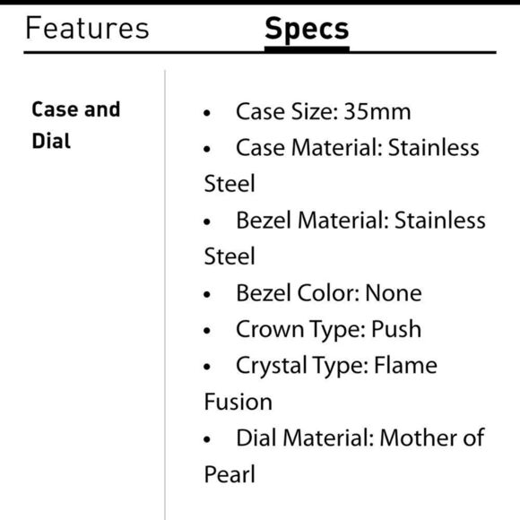 INVICTA Angel Mother of Pearl Dial White Leather Ladies Watch - Picture 16 of 16